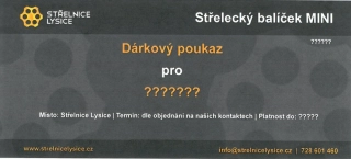 MINI střelecký balíček
