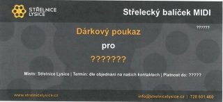 MIDI střelecký balíček
